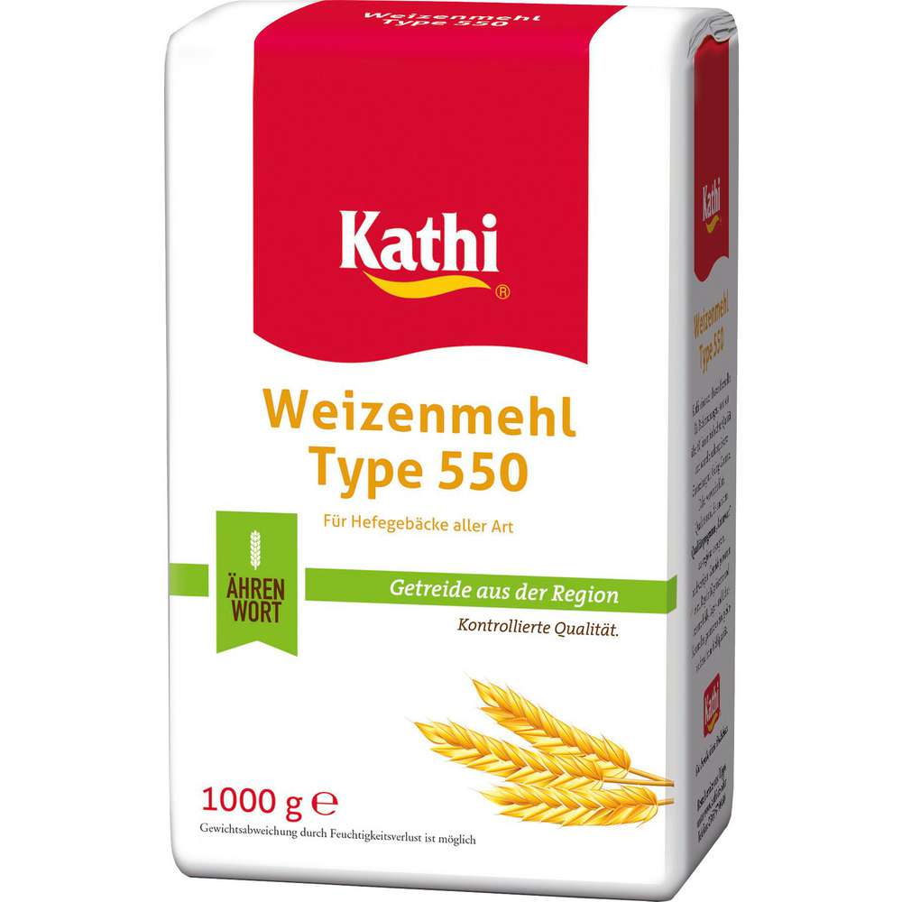 Produktabbildung Kathi Weizenmehl Type 550
