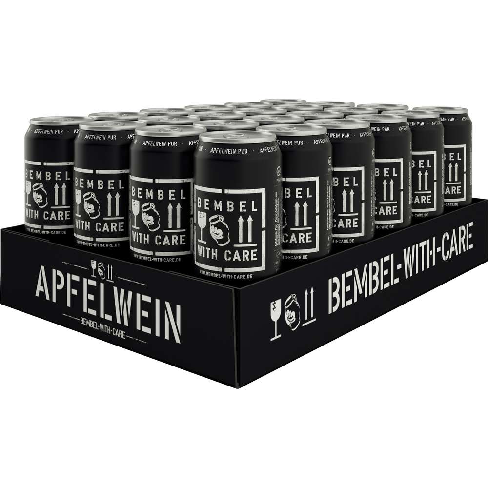 Produktabbildung Bembel With Care Apfelwein, Pur, 6% (24x 0,500 Liter)