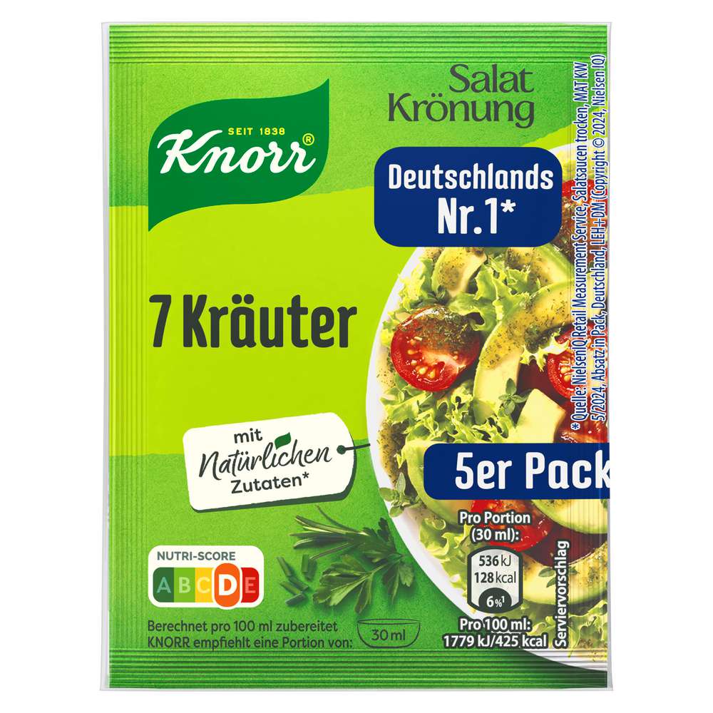 Produktabbildung Knorr Salat Krönung, 7 Kräuter