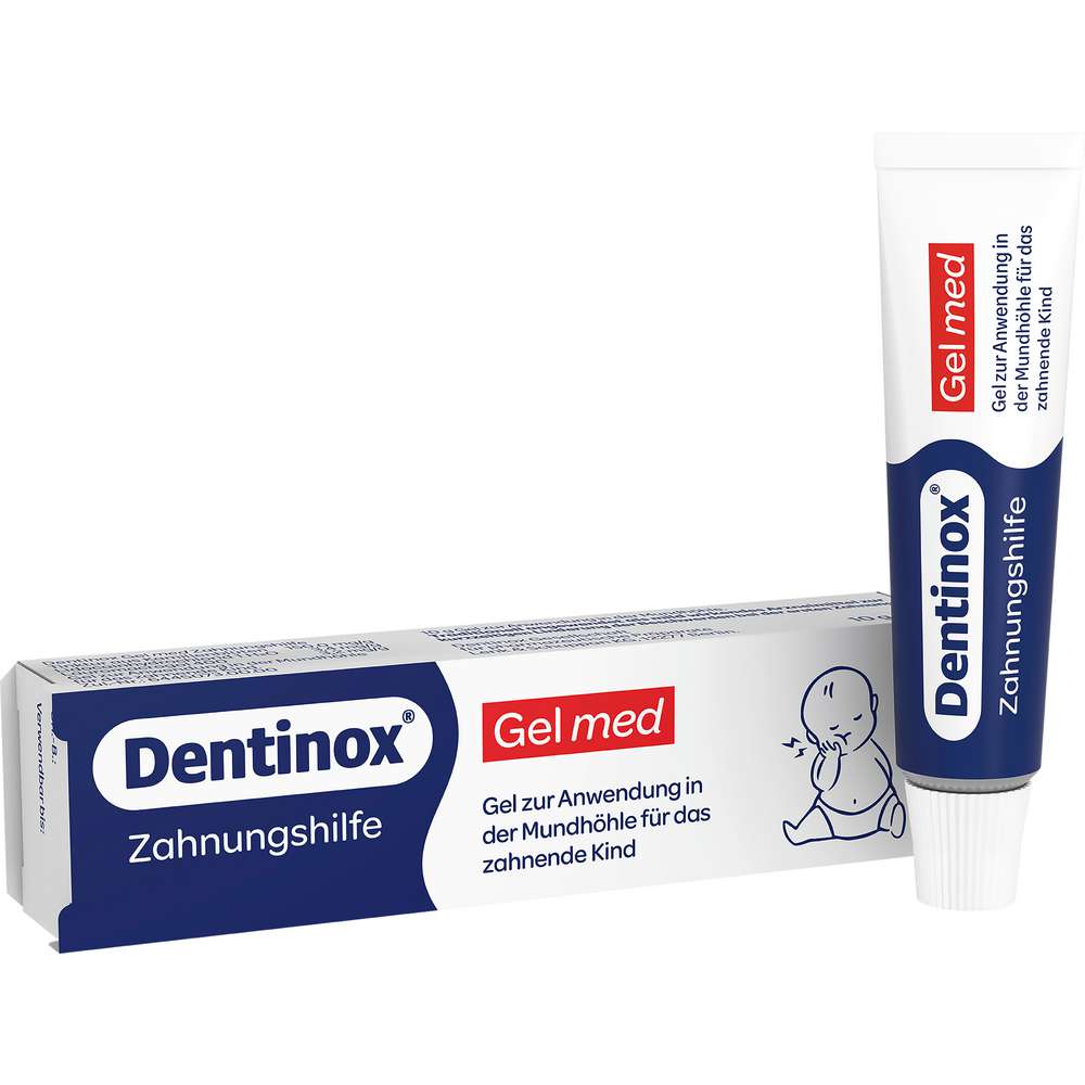 Produktabbildung Dentinox Gel med Zahnungshilfe