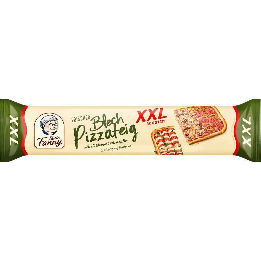 Produktabbildung Tante Fanny Frischer Blech-Pizzateig XXL