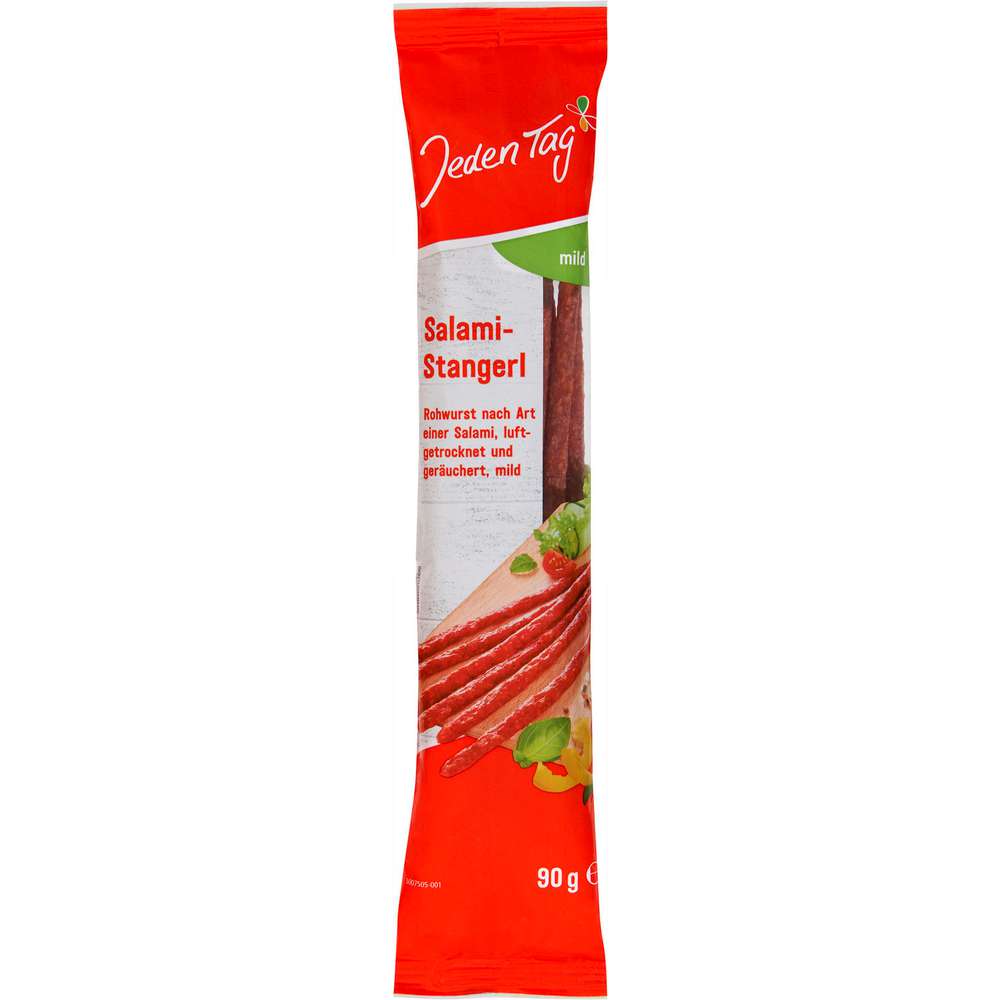 Produktabbildung Jeden Tag Salami Stangerl mild