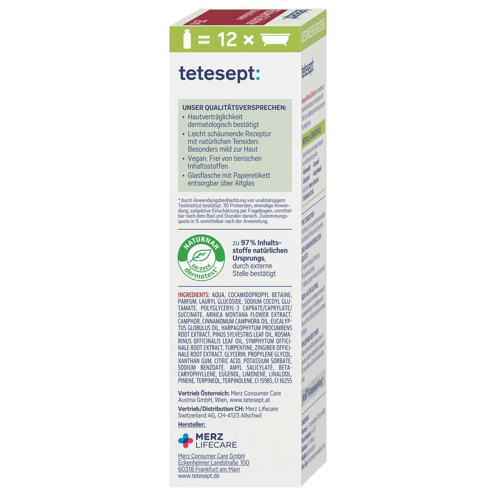 Produktabbildung tetesept Badezusatz für Rücken & Schulter