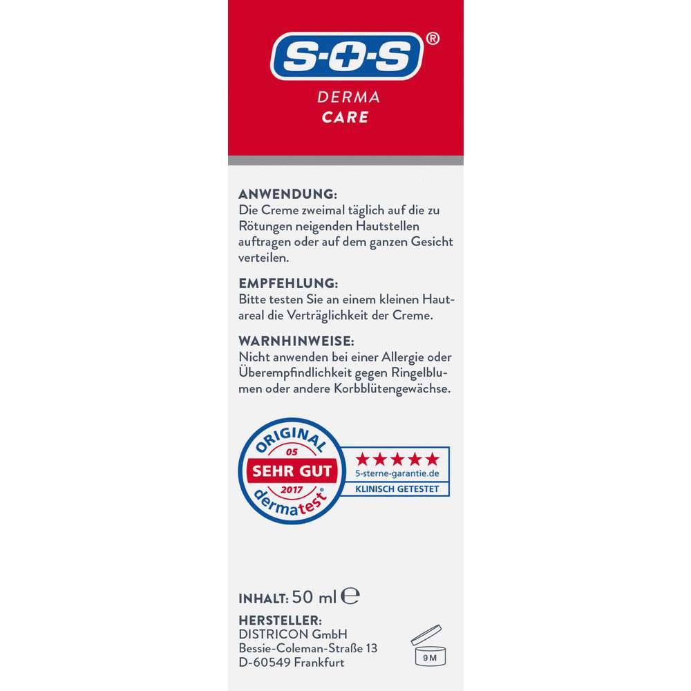 Produktabbildung SOS Anti-Rötung Gesichtscreme