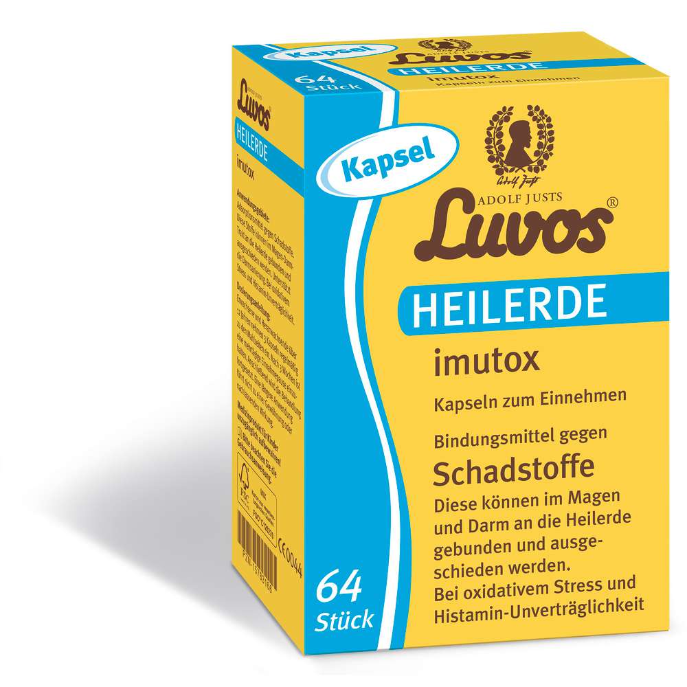 Produktabbildung Luvos Heilerde Imutox Kapseln