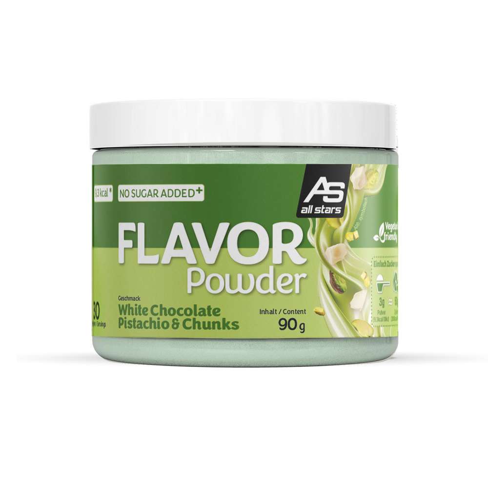 Produktabbildung all stars Flavor Powder, Pistazie-White Choco