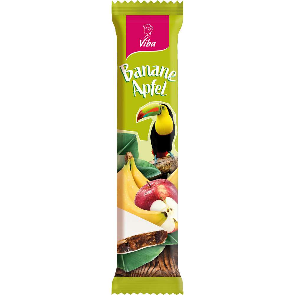 Produktabbildung Viba Müsliriegel, Paradies pur, Banane-Apfel
