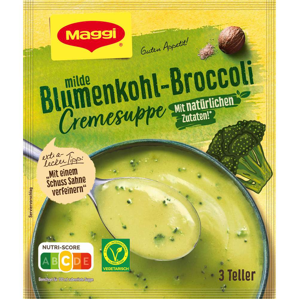 Produktabbildung Maggi Blumenkohl-Broccoli Suppe