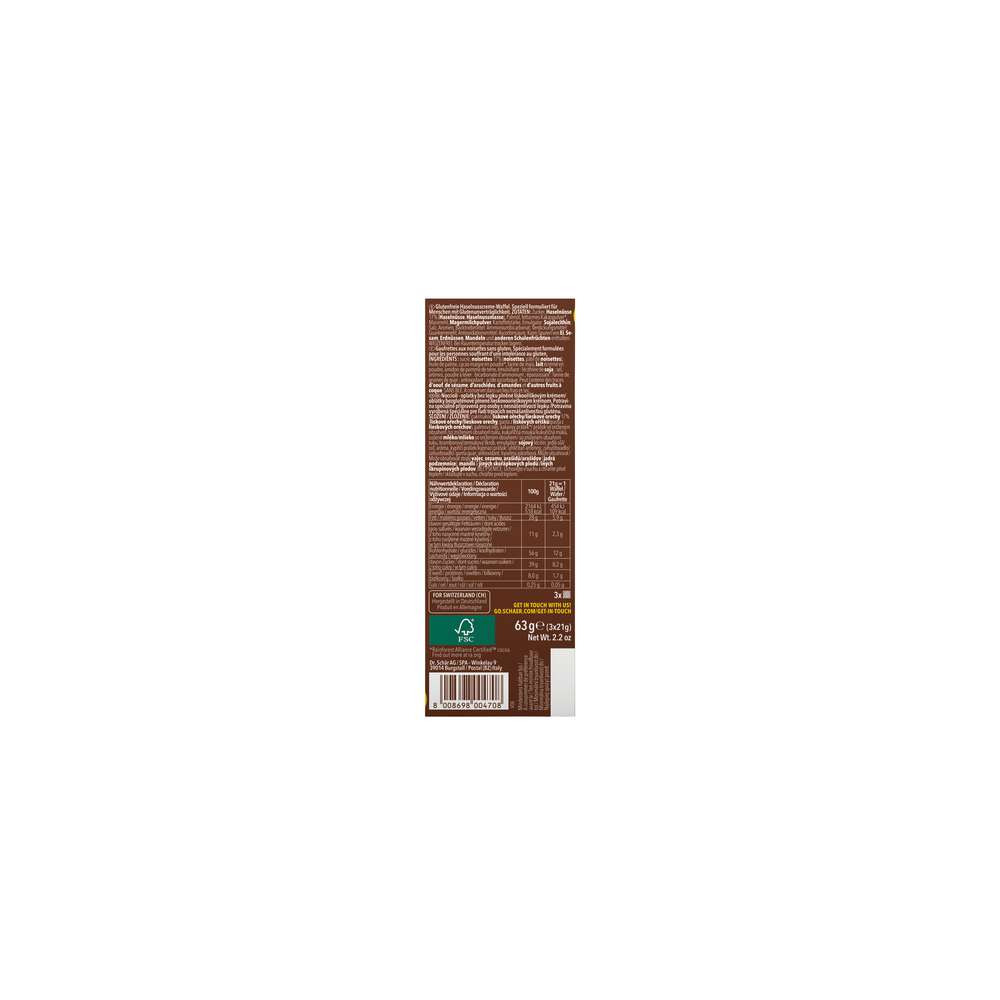 Produktabbildung Schär Noccioli, glutenfrei