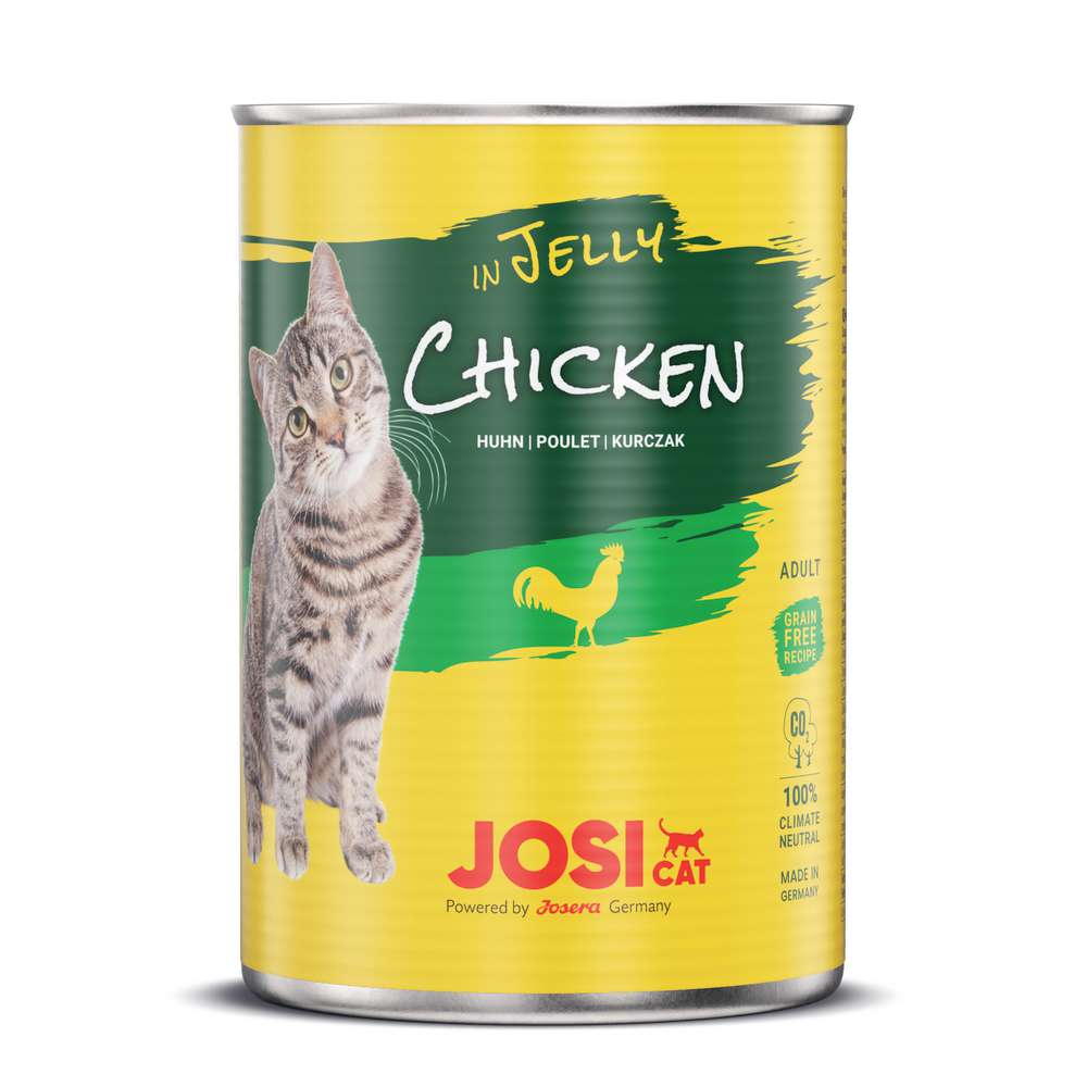 Produktabbildung JosiCat Katzenfutter, Huhn in Gelee