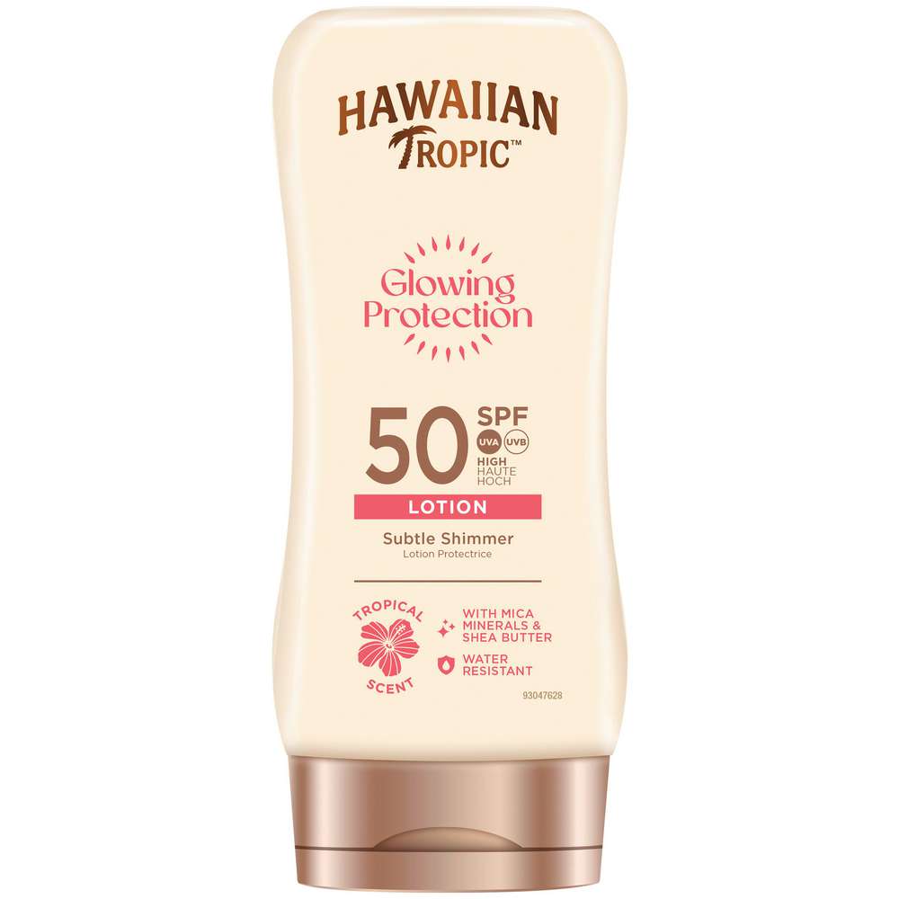 Produktabbildung Hawaiian Tropic Glowing Protection Sunlotion LSF50