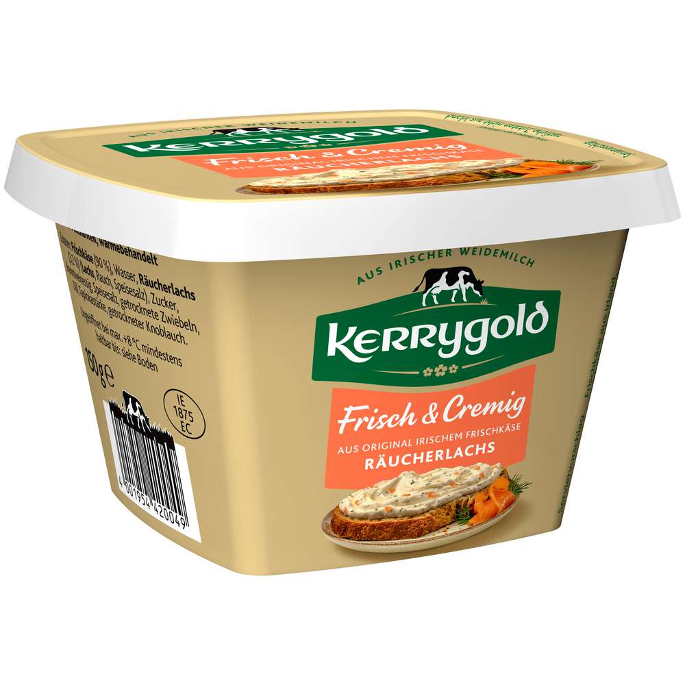 Produktabbildung Kerrygold Frischkäse Räucherlachs