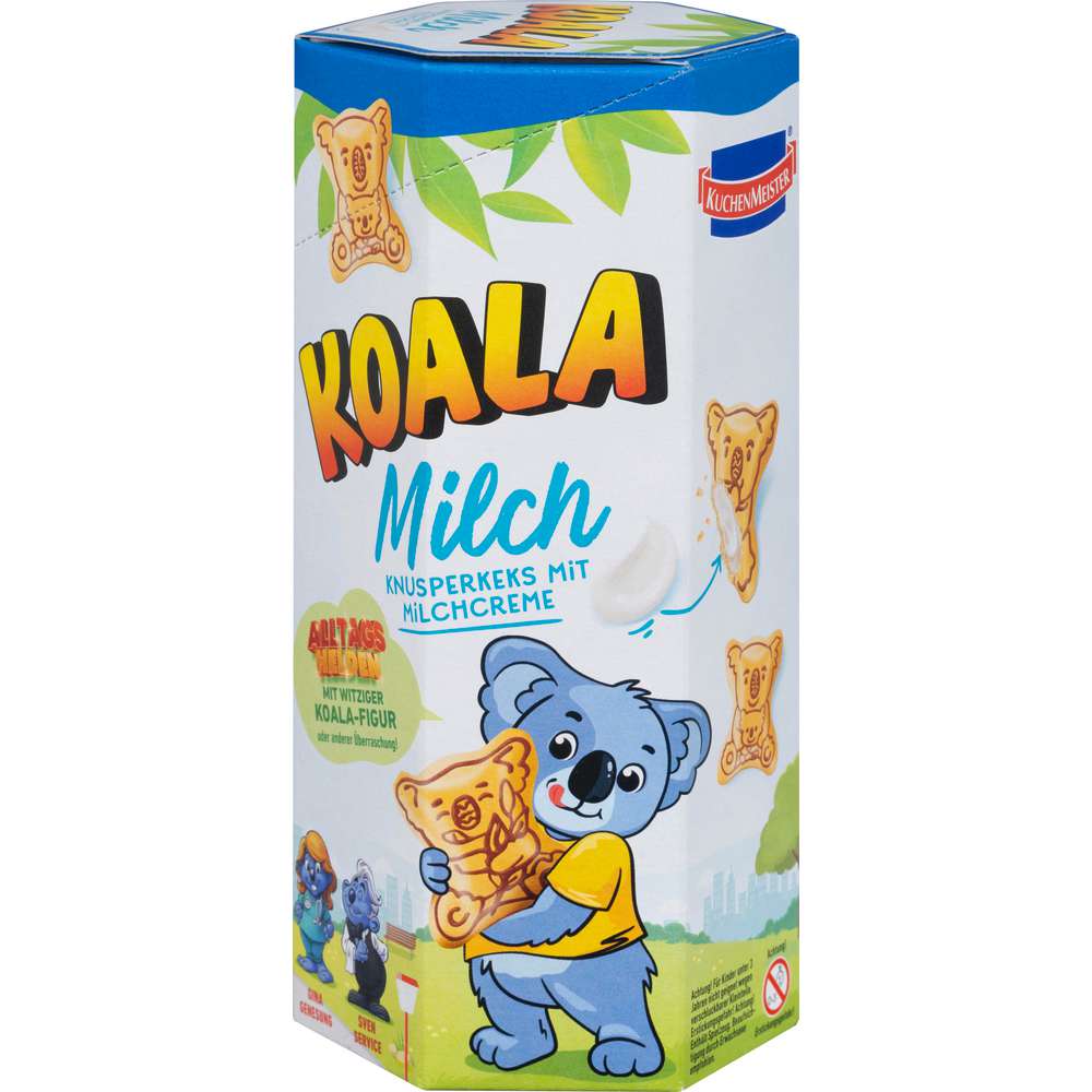 Produktabbildung KuchenMeister Koala-Kekse, Milch