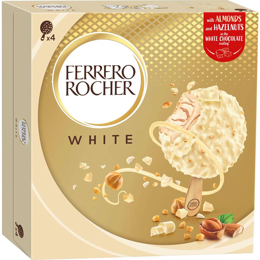Produktabbildung Ferrero Stiel-Eis, Rocher White