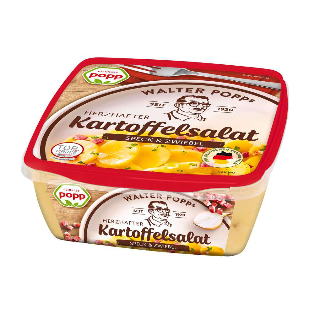 Produktabbildung Feinkost Popp Kartoffelsalat, Speck & Zwiebel