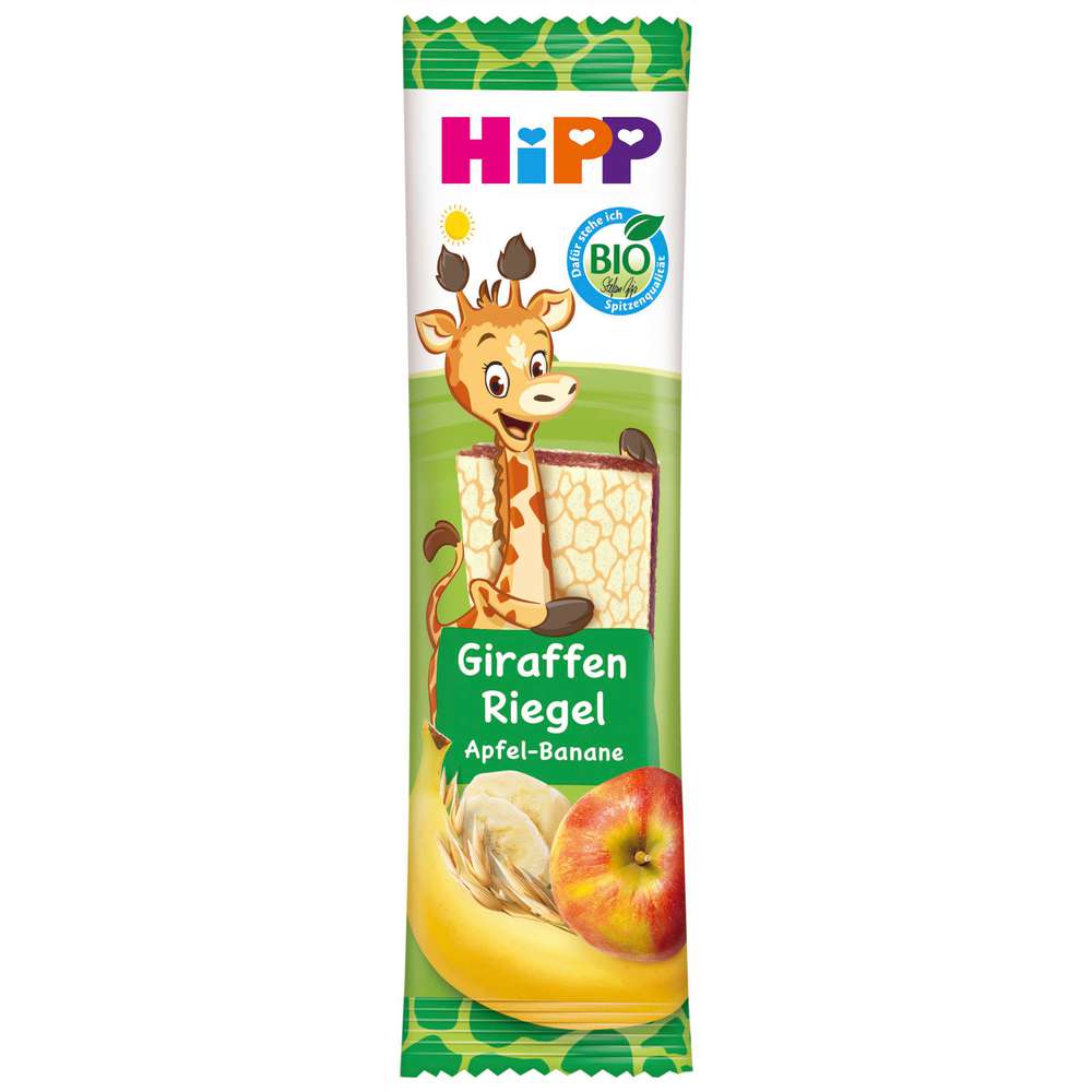 Produktabbildung Hipp Frucht-Riegel, Apfel/Banane/Hafer