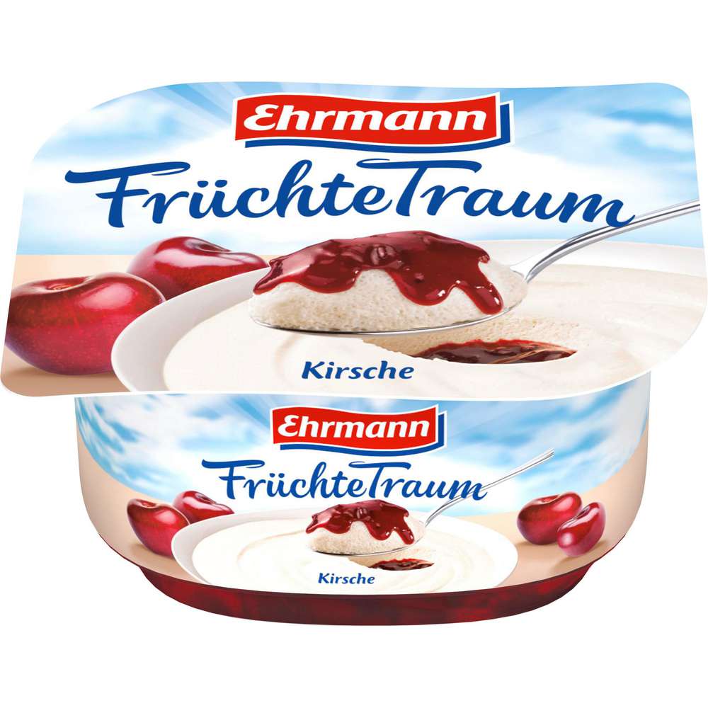 Produktabbildung Ehrmann Fruchtquark Früchtetraum, Kirsche