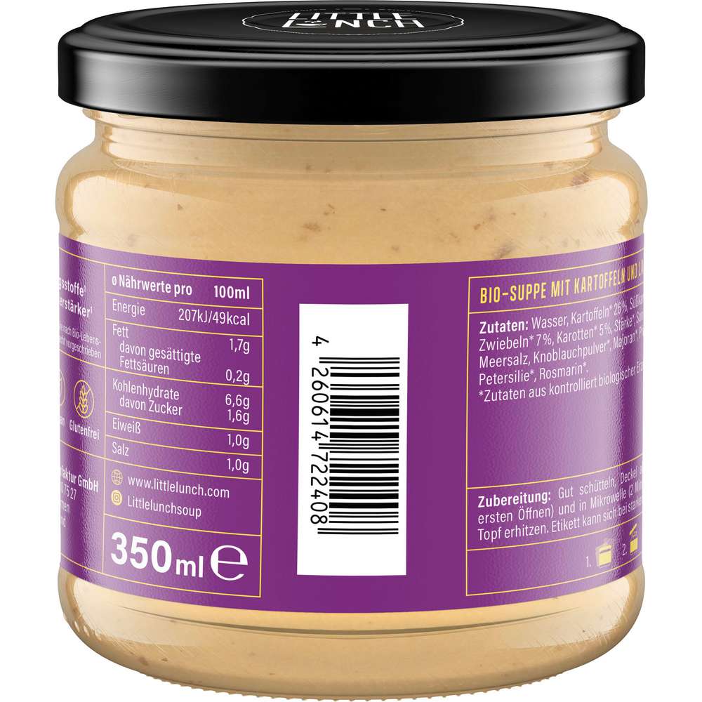 Produktabbildung Little Lunch Kartoffelsuppe