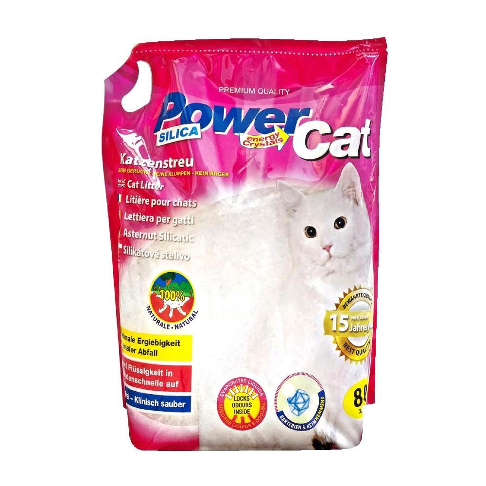 Produktabbildung keine Marke PowerCat  Silica Katzenstreu, 8 l