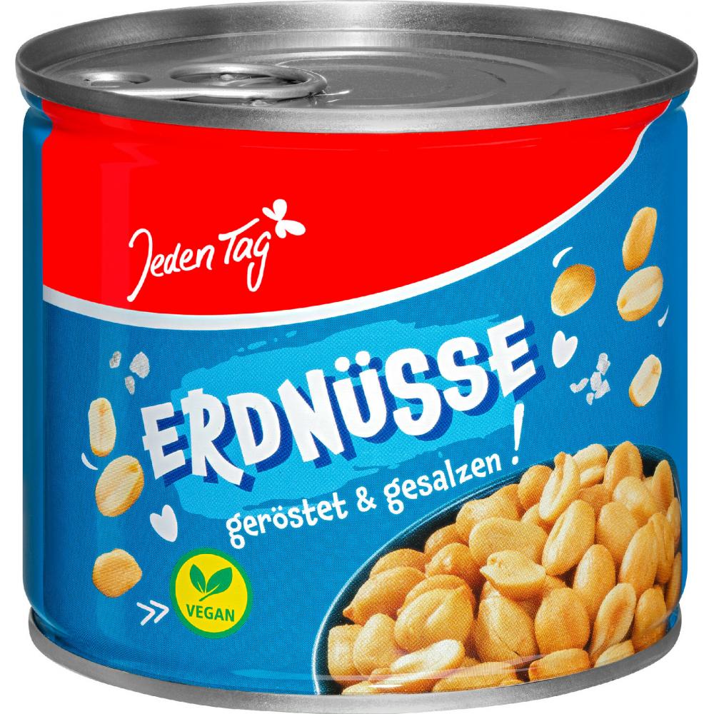 Produktabbildung keine Marke Jeden Tag Erdnüsse, 200 g