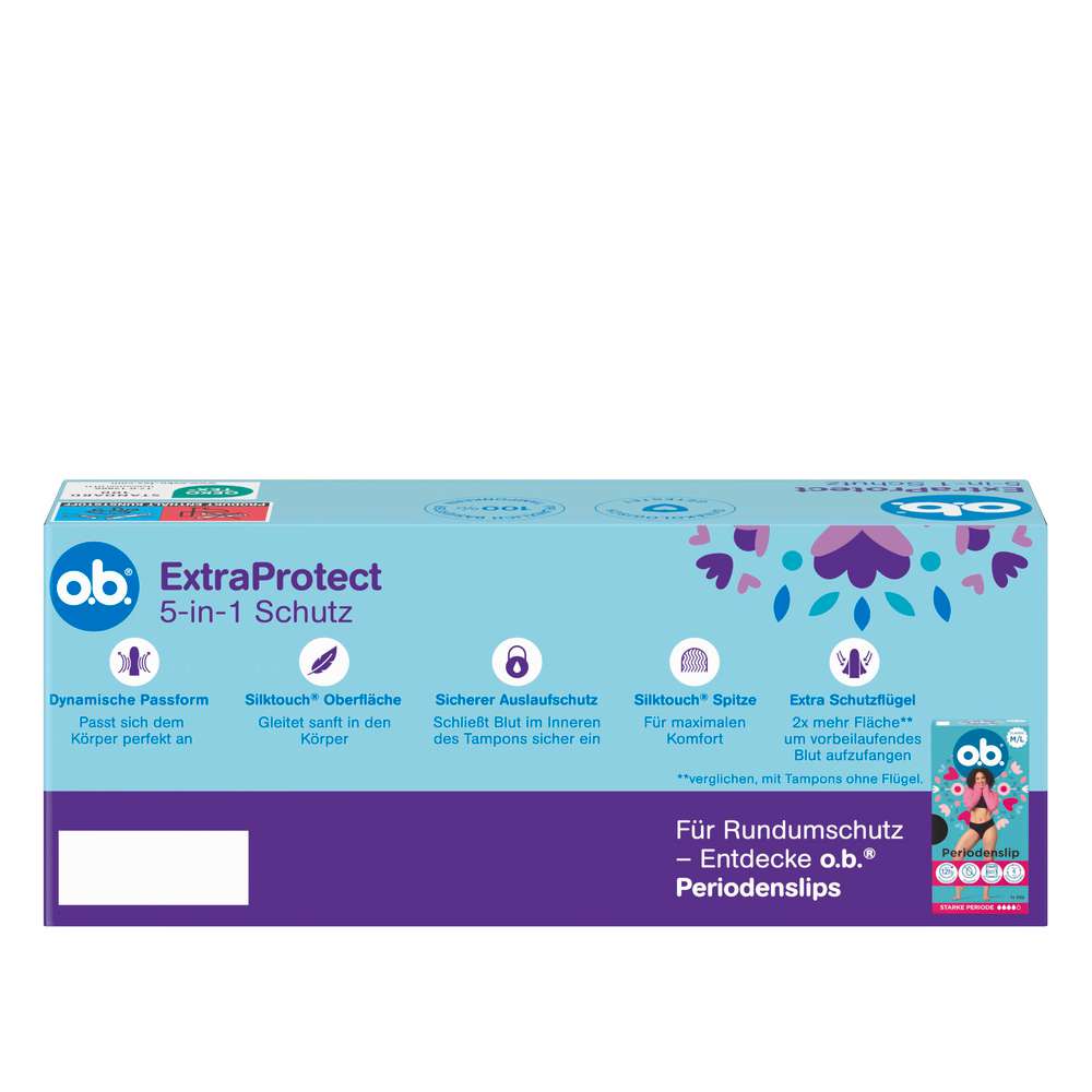 Produktabbildung o.b. Tampons ExtraProtect, Super