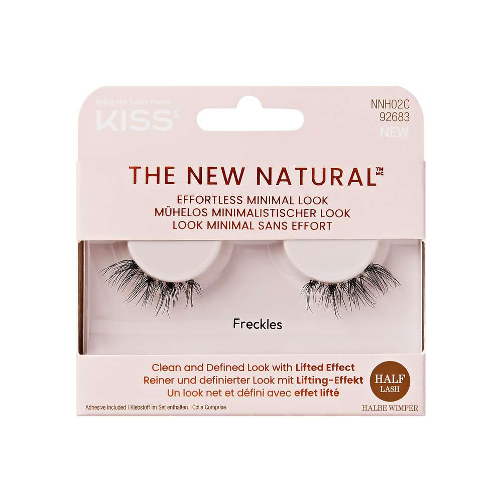 Produktabbildung Kiss Künstliche Wimpern The New Natural Half Lash 02