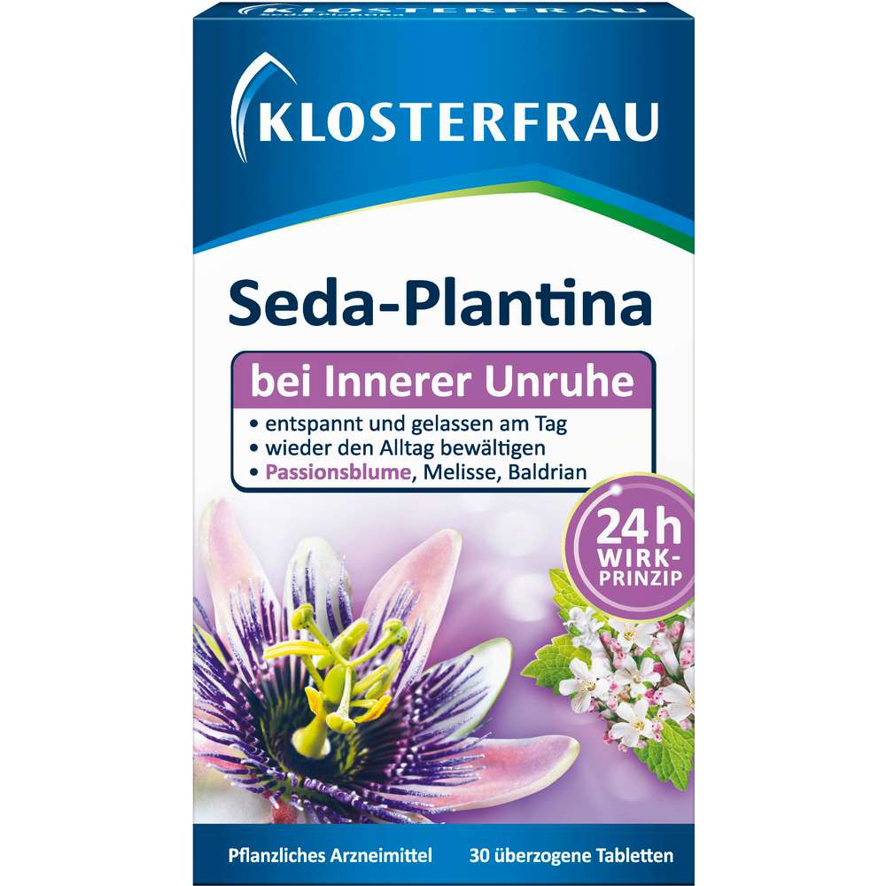 Produktabbildung Klosterfrau Seda-Plantina-Tabletten, Innere Ruhe