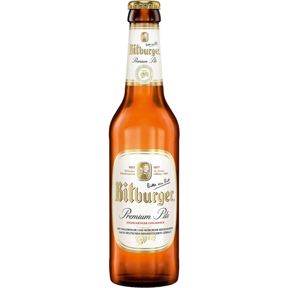 Produktabbildung Bitburger Premium Pilsener Bier, 4,8 %