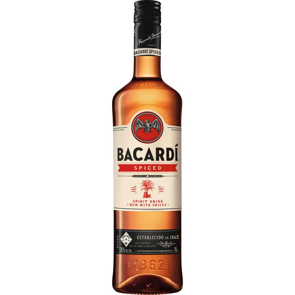 Produktabbildung Bacardi Spiced Rum 35%