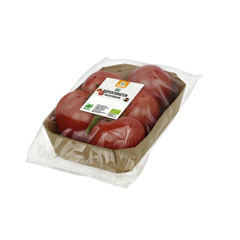 Produktabbildung keine Marke Globus Bio Rispentomaten, 500 g-Schale