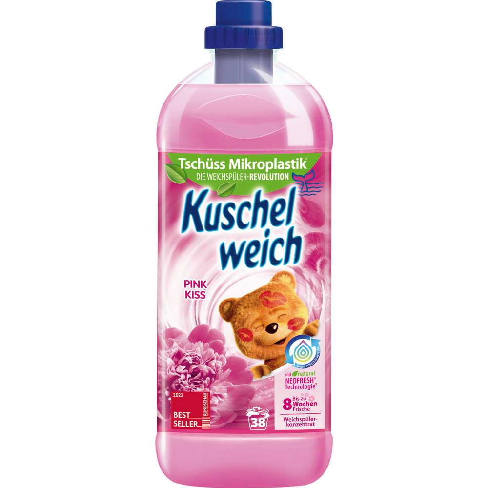 Produktabbildung Kuschelweich Weichspüler, Pink Kiss
