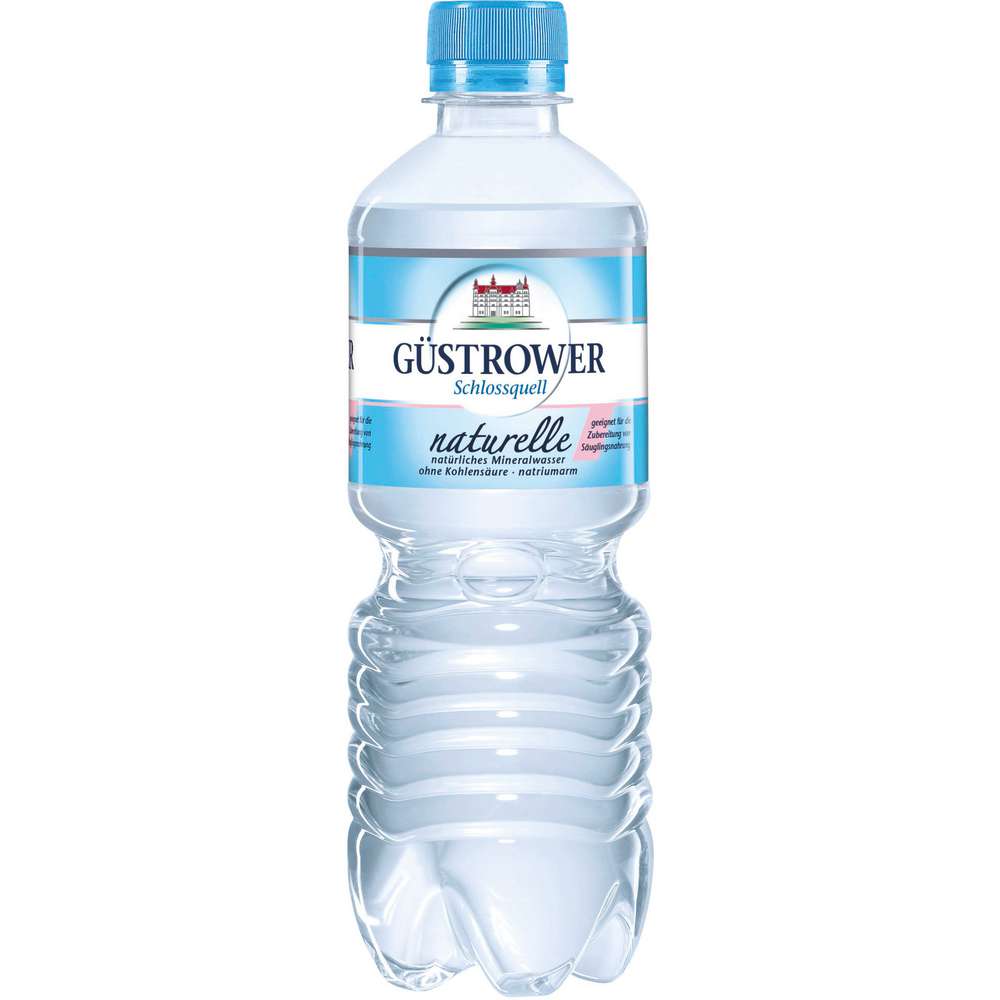 Produktabbildung Güstrower Schlossquell Mineralwasser, Naturelle