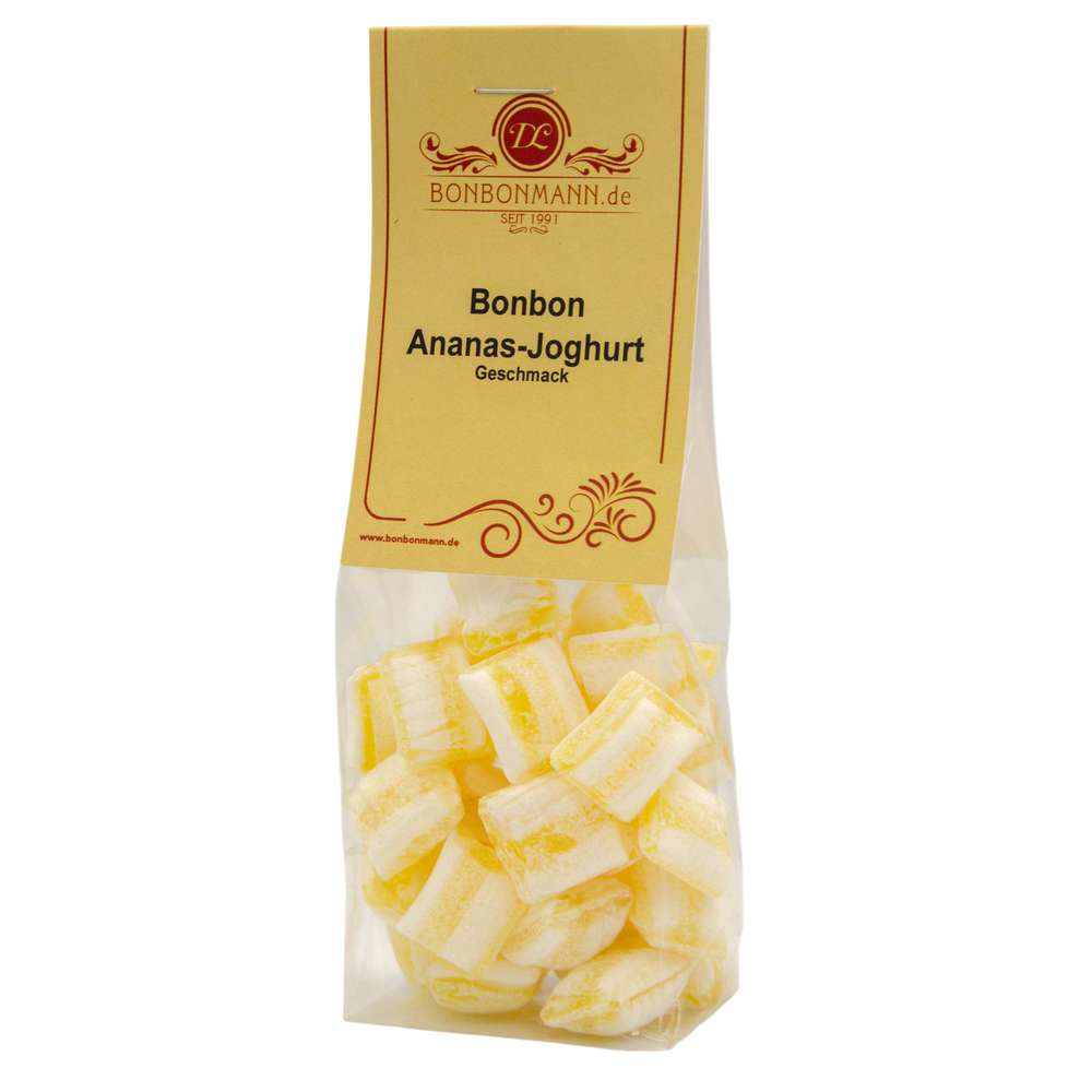 Produktabbildung Bonbonmann Bonbon Ananas-Joghurt