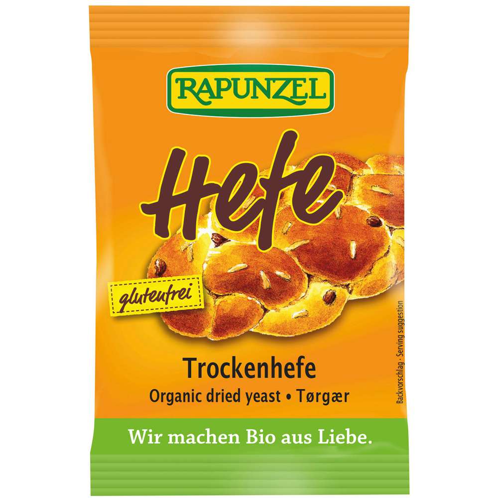 Produktabbildung Rapunzel Bio Trockenhefe, glutenfrei