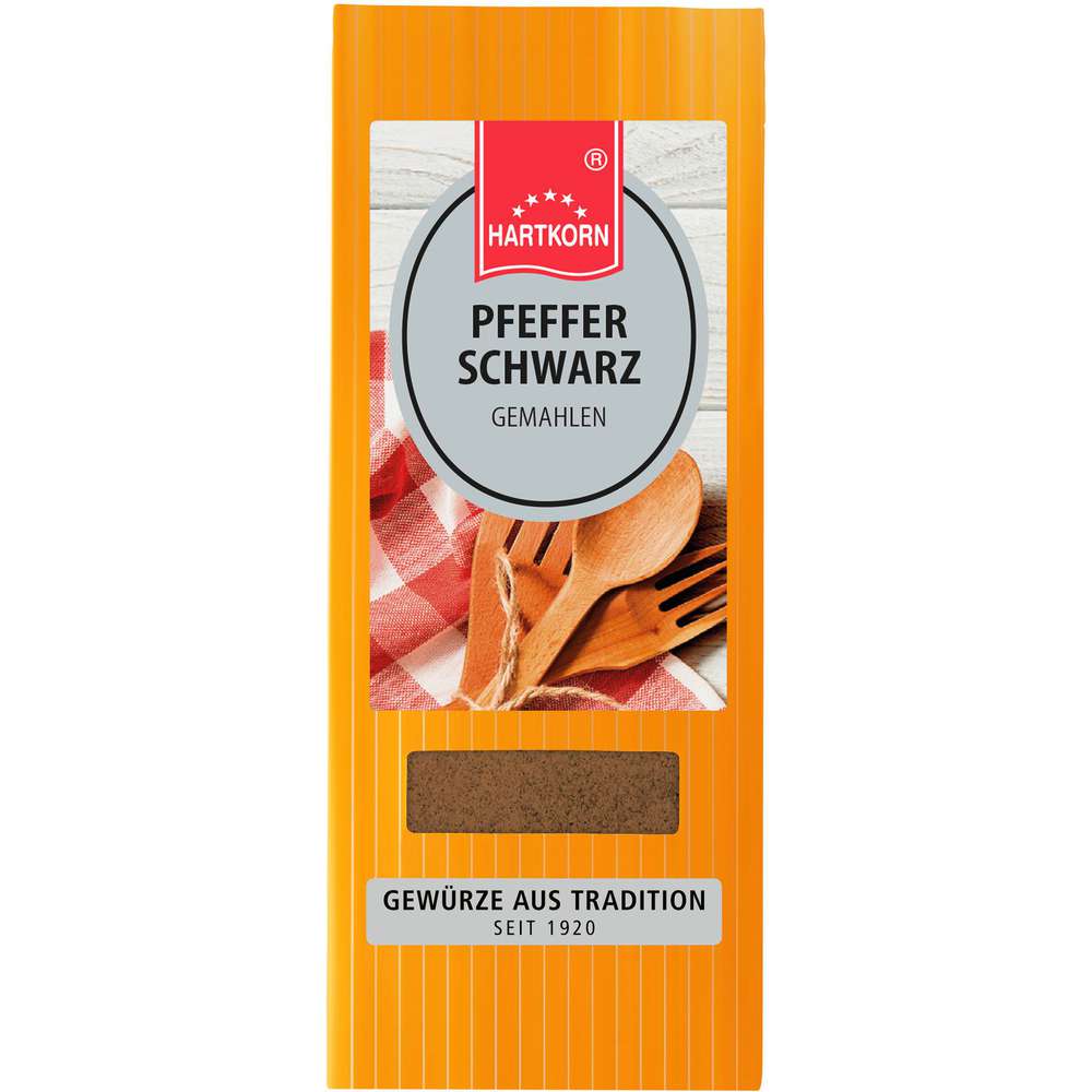 Produktabbildung Hartkorn Pfeffer schwarz, gemahlen