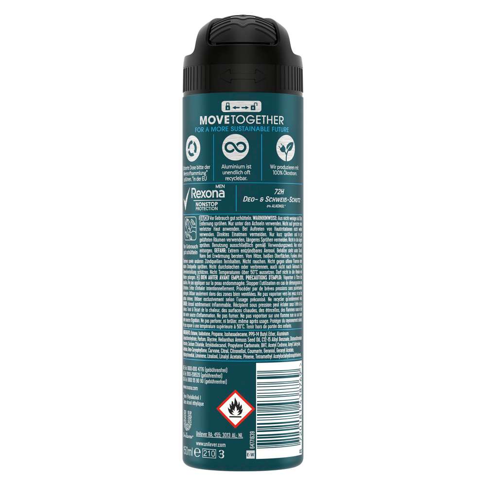 Produktabbildung Rexona Deospray Men, Cobalt Dry