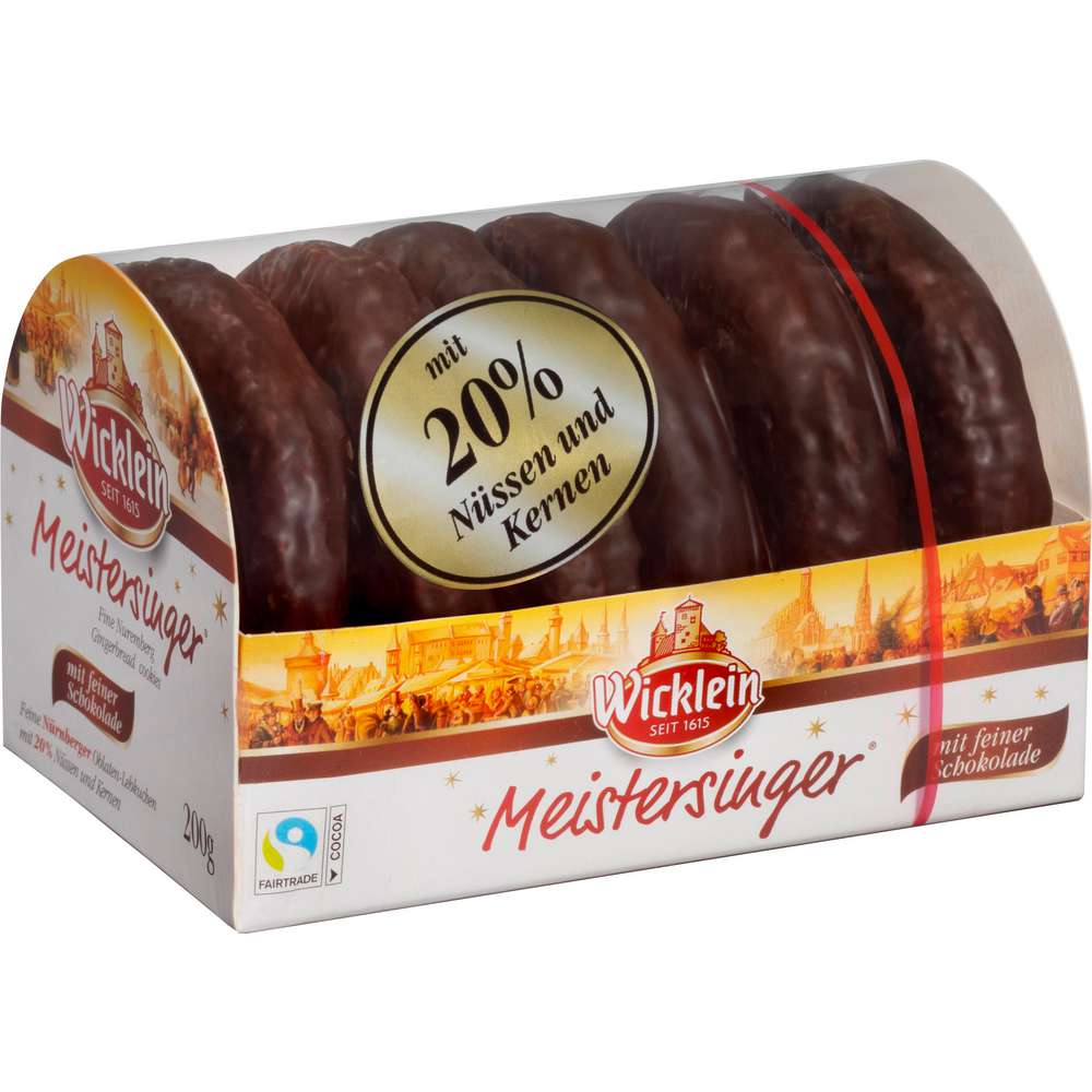 Produktabbildung Wicklein Meistersinger Lebkuchen, Schoko