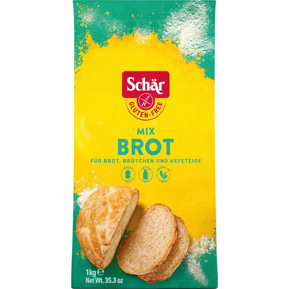 Produktabbildung Schär Brotbackmischung Brotmix, Mix B