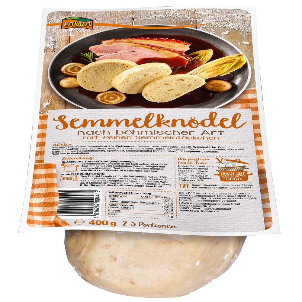Produktabbildung Lawa Semmelknödel