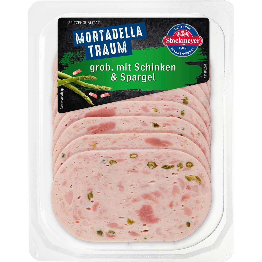 Produktabbildung Stockmeyer Mortadella Traum, Spargel/Schinken