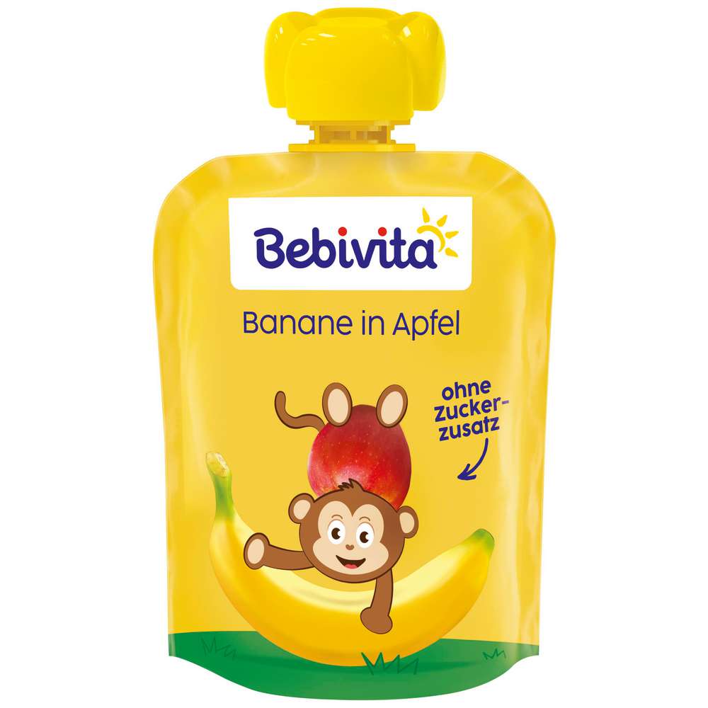 Produktabbildung Bebivita Quetschie Banane in Apfel