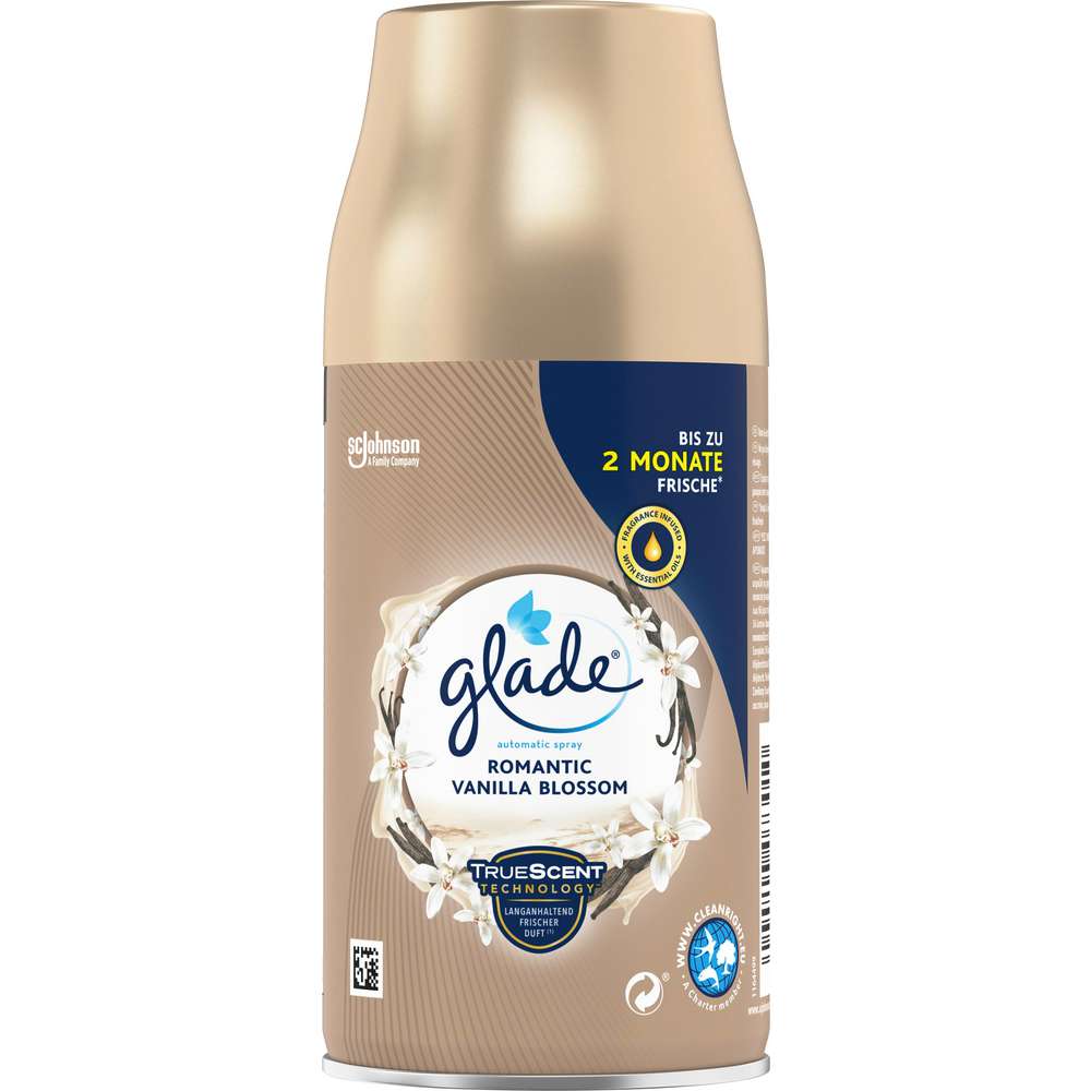 Produktabbildung Glade Lufterfrischer Automatic Spray Nachfüller, Romantic Vanilla Blossom
