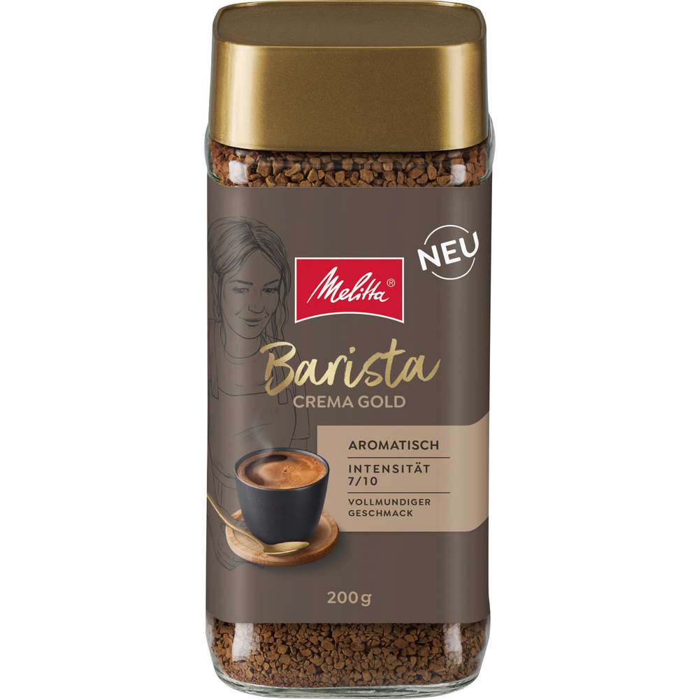 Produktabbildung Melitta Instantkaffee, Barista Crema Gold