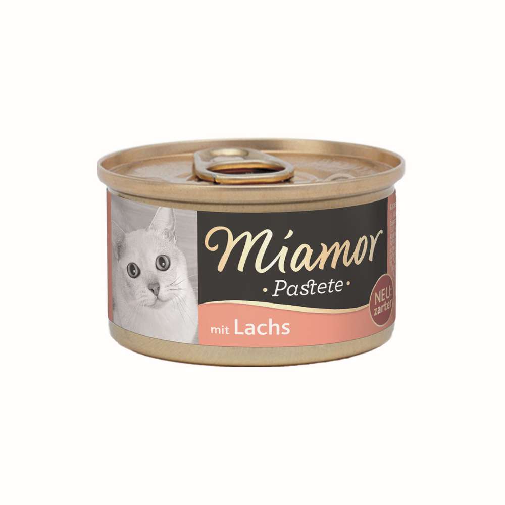 Produktabbildung Miamor Katzen-Nassfutter Pastete, Lachs