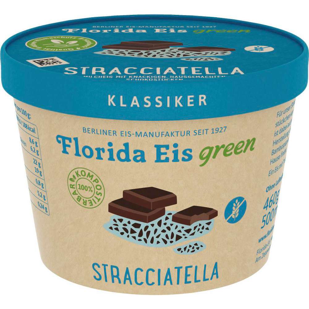 Produktabbildung Florida Eis Milcheis Stracciatella