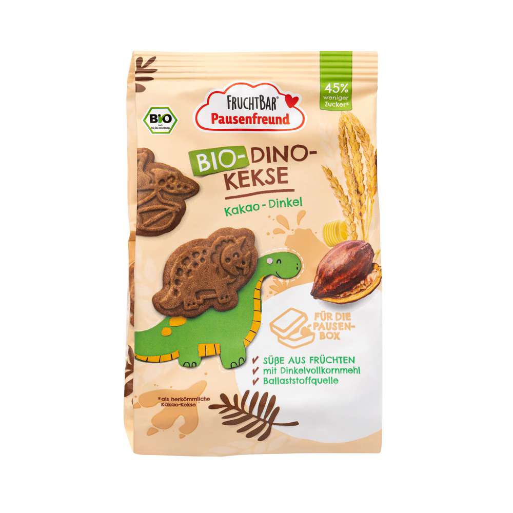 Produktabbildung Fruchtbar Bio-Dino-Kekse Kakao/Dinke