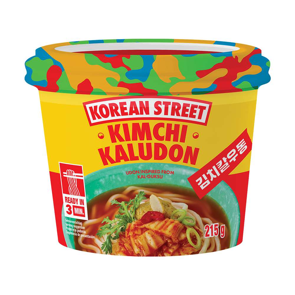 Produktabbildung Korean Street Instant-Cup Nudeln, Kimchi Kaludon