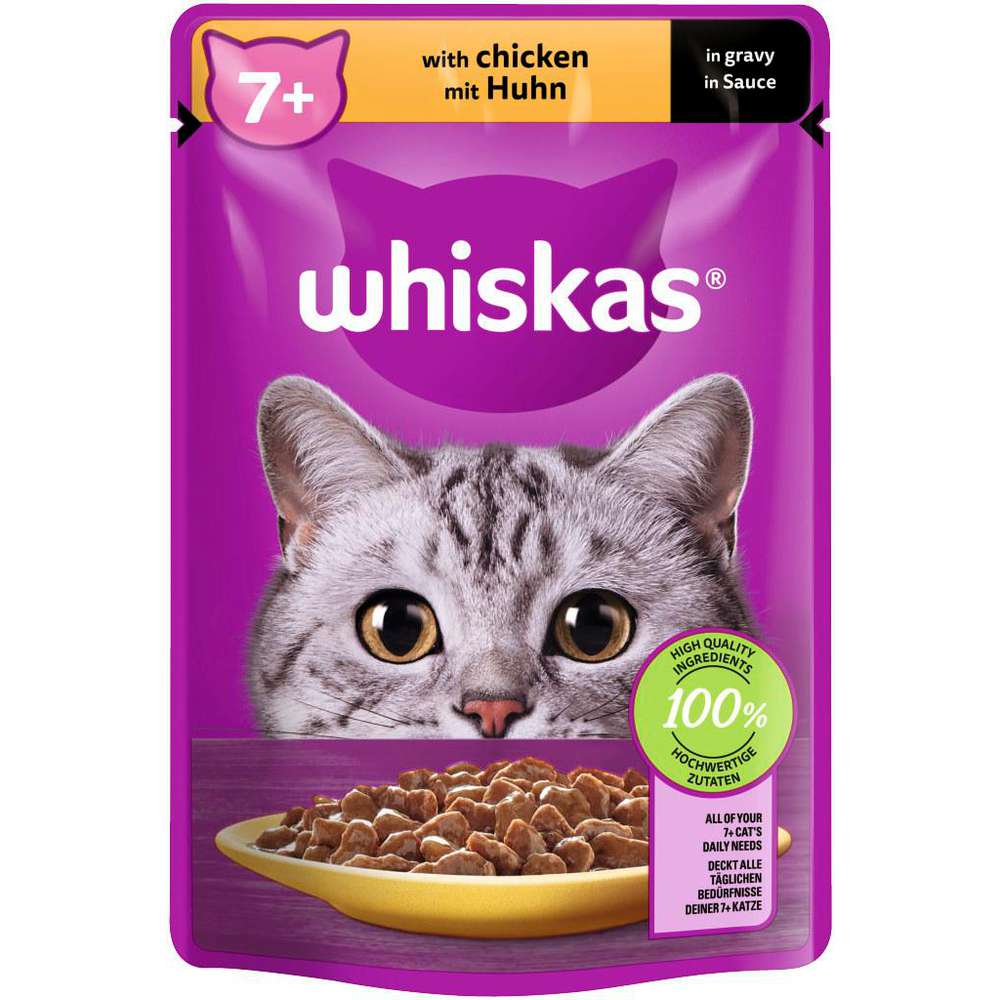 Produktabbildung Whiskas Katzen-Nassfutter, Huhn