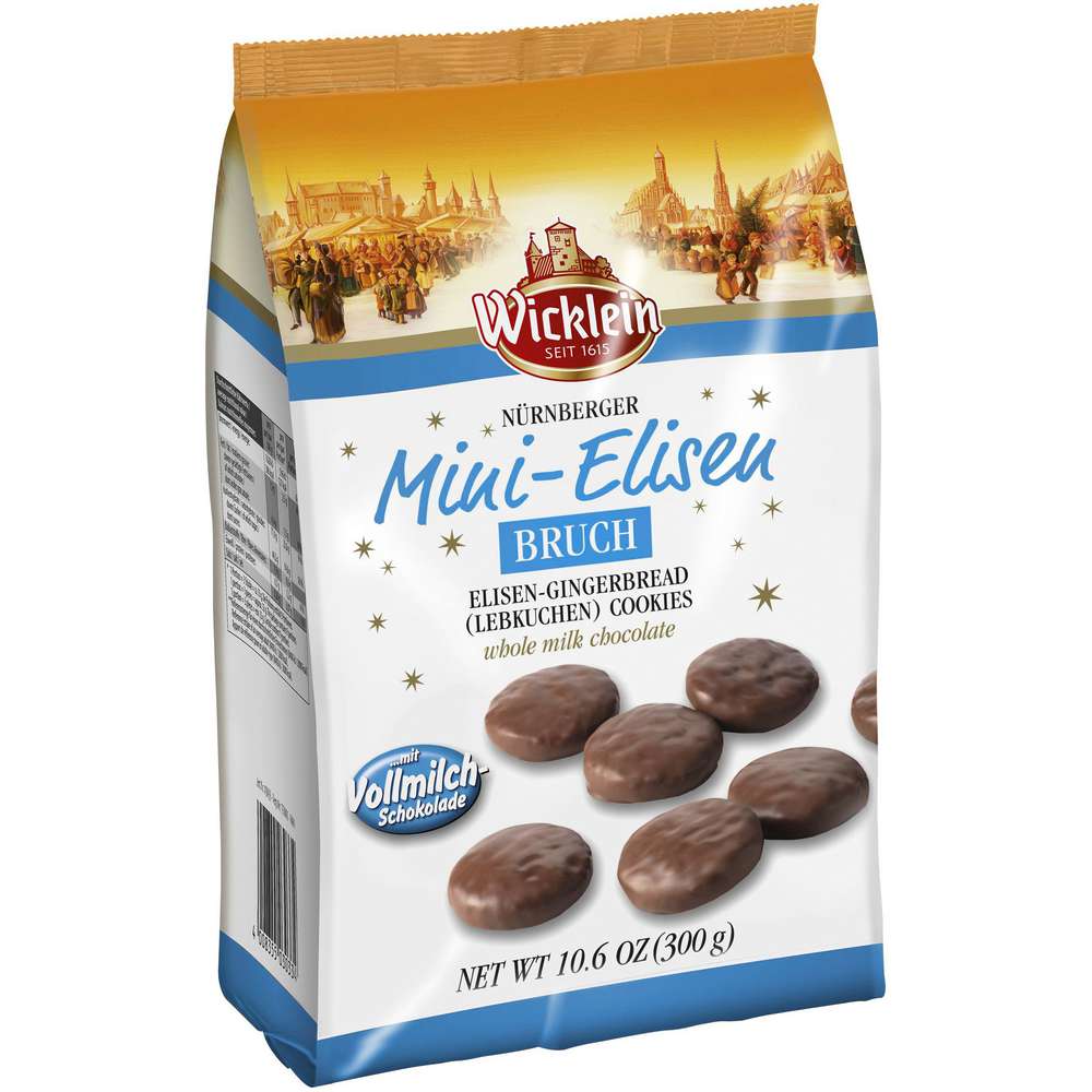Produktabbildung Wicklein Mini-Elisen Lebkuchen, Vollmilch