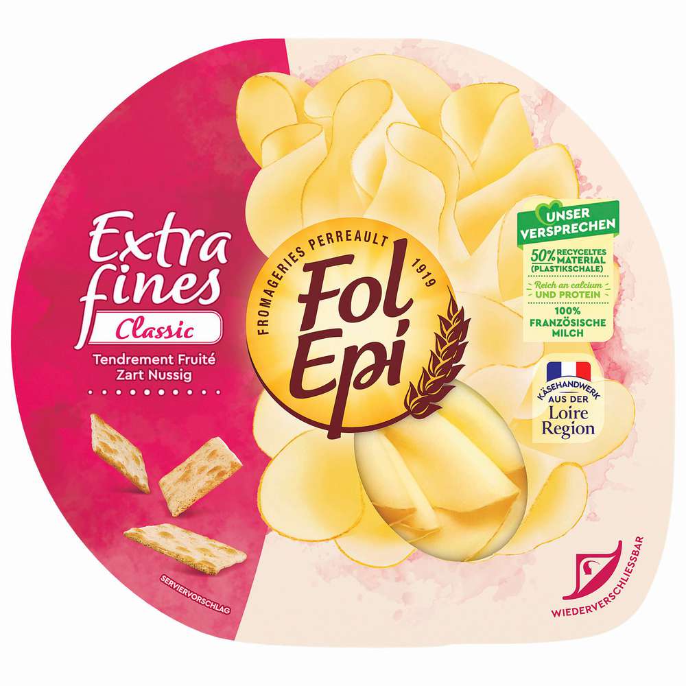 Produktabbildung Fol Epi Käsescheiben Extra fines, Classic